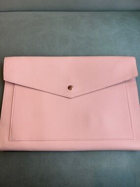 Glass Ladder & Co. Blush Pink Luxury Envelope Clutch